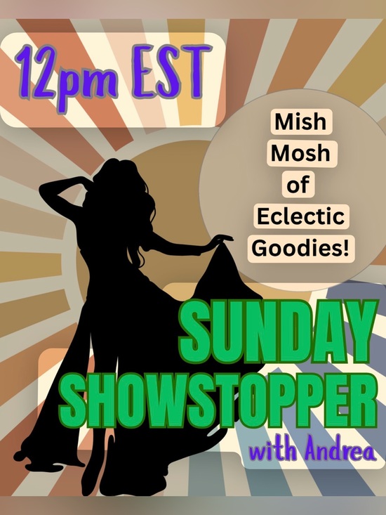 Jewelry - Sunday Showstopper Live Solo Show Listing 12pm EST